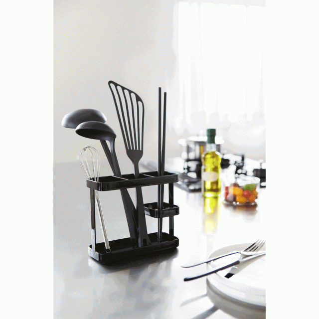 Σταντ Για Εργαλεία Κουζίνας Tower Black Yamazaki 