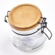 Bάζο αποθήκευσης με ξύλινο καπάκι "Wood" Zeller 500ml