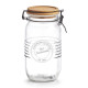 Bάζο αποθήκευσης με ξύλινο καπάκι "Wood" Zeller 1500ml