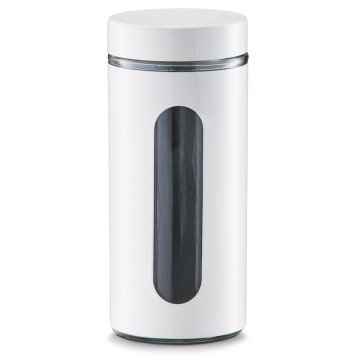 Βάζο αποθήκευσης "White" 1200ml Zeller Βάζο αποθήκευσης "White" 1200ml Zeller