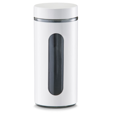 Βάζο αποθήκευσης "White" 1200ml Zeller