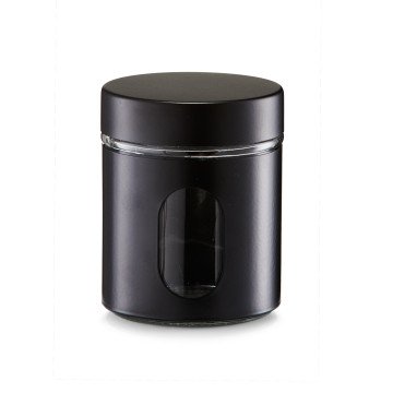 Βάζο αποθήκευσης "Black" 600ml Zeller Βάζο αποθήκευσης "Black" 600ml Zeller