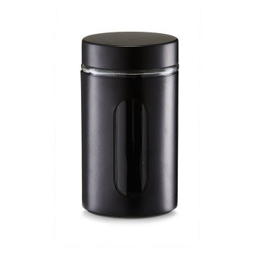 Βάζο αποθήκευσης "Black" 900ml Zeller Βάζο αποθήκευσης "Black" 900ml Zeller