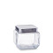Βάζο αποθήκευσης "Square Metal" 700ml Zeller