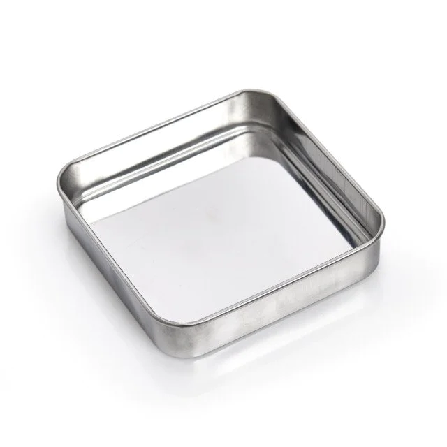 Βάζο αποθήκευσης "Square Metal" 1500ml Zeller