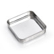 Βάζο αποθήκευσης "Square Metal" 1100ml Zeller