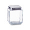 Βάζο αποθήκευσης "Square Metal" 1100ml Zeller