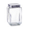 Βάζο αποθήκευσης "Square Metal" 1500ml Zeller