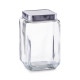 Βάζο αποθήκευσης "Square Metal" 1500ml Zeller
