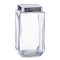 Βάζο αποθήκευσης "Square Metal" 2000ml Zeller