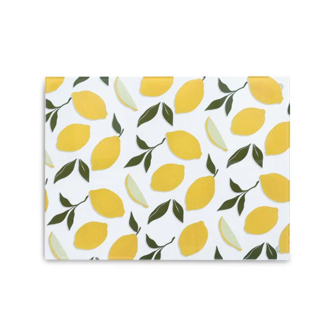 Επιφάνεια κοπής γυάλινη "Lemons" Zeller 40x30cm