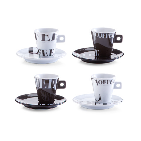 Φλυτζάνια Espresso σετ 4 τεμ."Coffee Style" Zeller