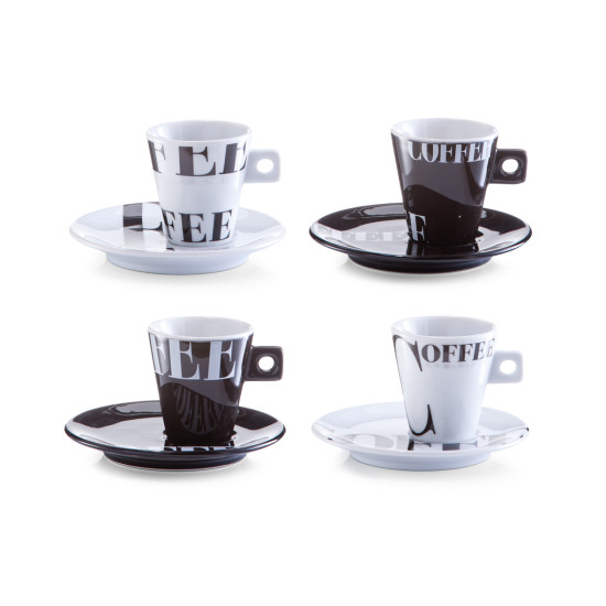 Φλυτζάνια Espresso σετ 4 τεμ."Coffee Style" Zeller