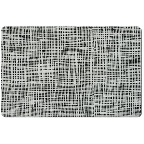 Σουπλά συνθετικό "Abstract" black Zeller