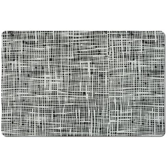 Σουπλά συνθετικό "Abstract" black Zeller