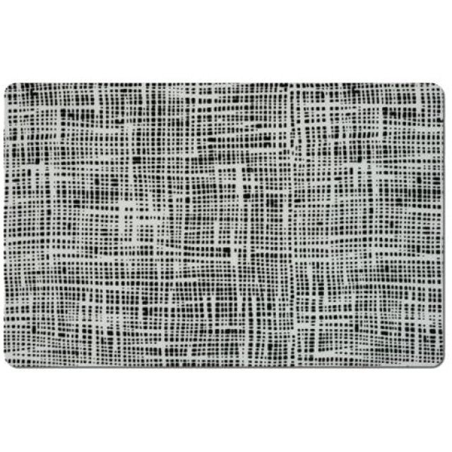 Σουπλά συνθετικό "Abstract" black Zeller