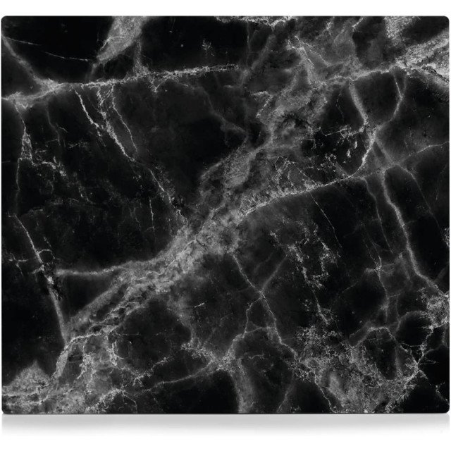 Κάλυμμα τοίχου κουζίνας / Προστασία κεραμικών εστιών "Black Marble" Zeller