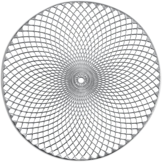 Σουπλά "Mandala" silver Zeller