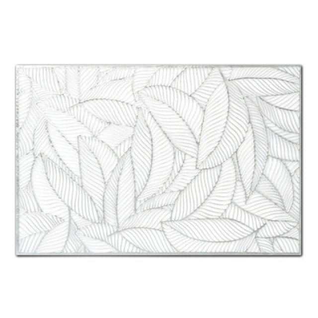 Σουπλά συνθετικό "Fern" silver Zeller