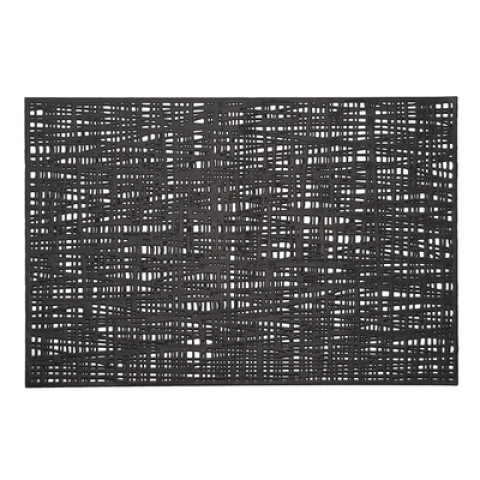 Σουπλά συνθετικό "Scribble" black Zeller