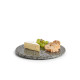 Πλατώ σερβιρίσματος "Round Granite" Zeller