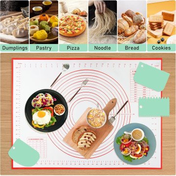 Αντικολλητική επιφάνεια σιλικόνης 2in1  50x70 cm